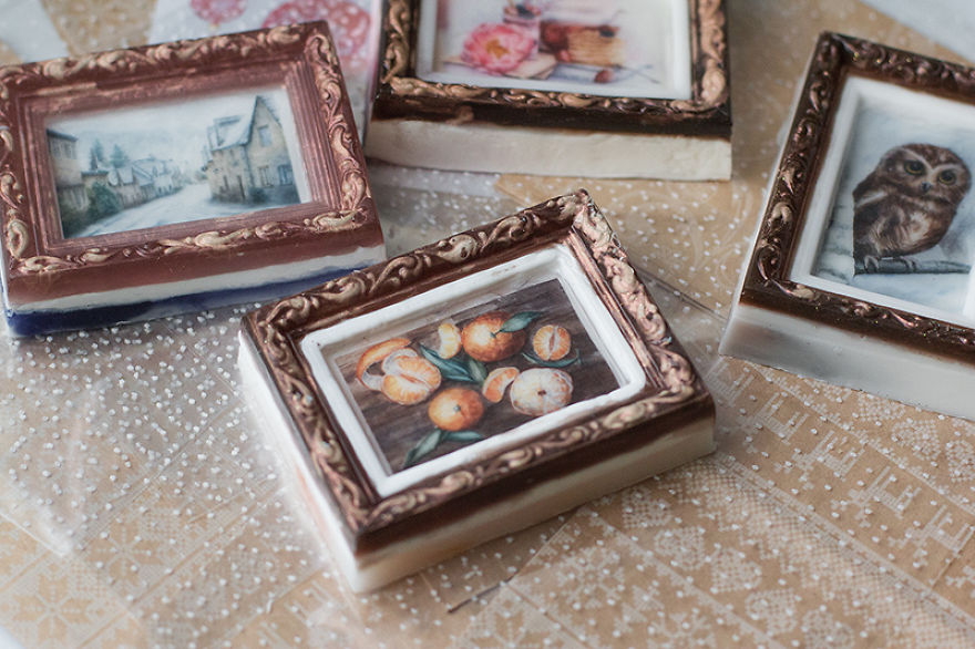 I've Combined My Two Hobbies - Watercolor Painting And Soap Making - Into One