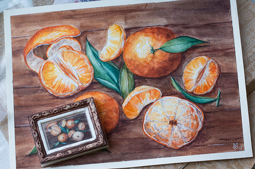 I've Combined My Two Hobbies - Watercolor Painting And Soap Making - Into One