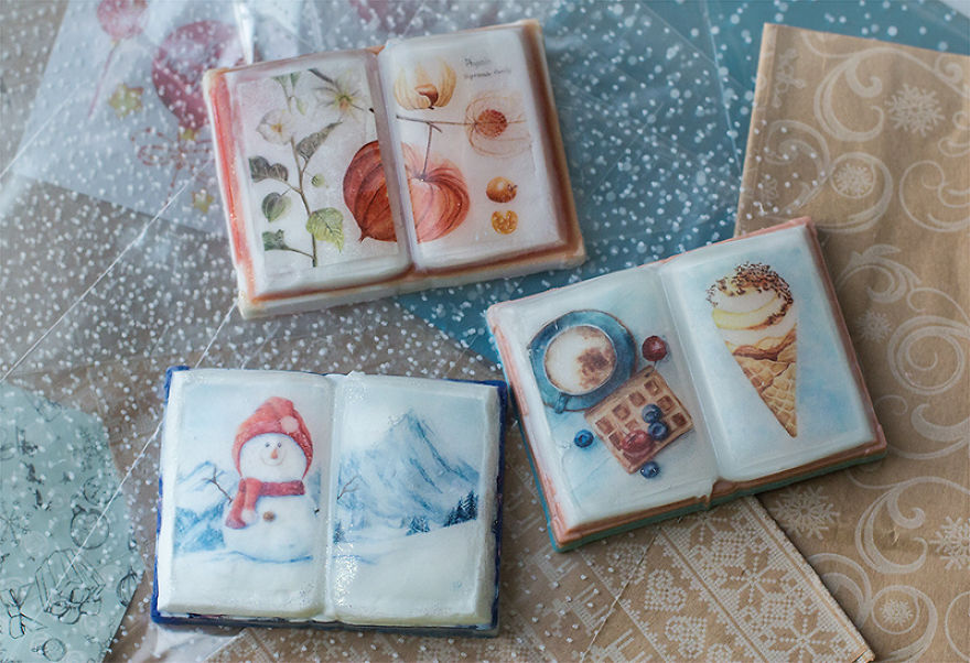 I've Combined My Two Hobbies - Watercolor Painting And Soap Making - Into One