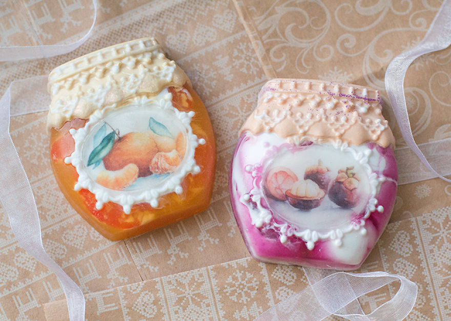 I've Combined My Two Hobbies - Watercolor Painting And Soap Making - Into One