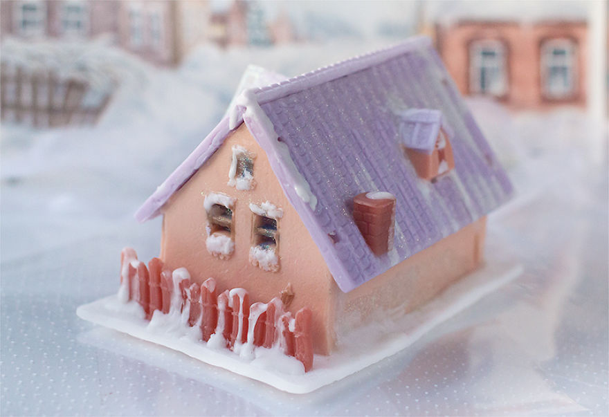 Soap Opera Continues: I Made A Snowy House From Soap