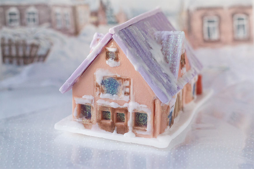 Soap Opera Continues: I Made A Snowy House From Soap