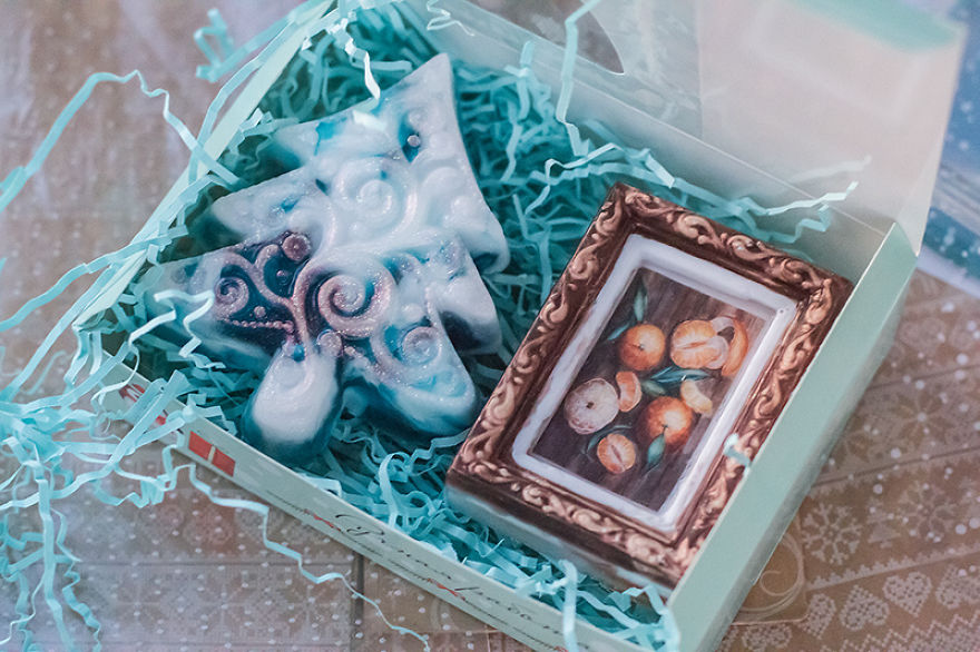 I've Combined My Two Hobbies - Watercolor Painting And Soap Making - Into One