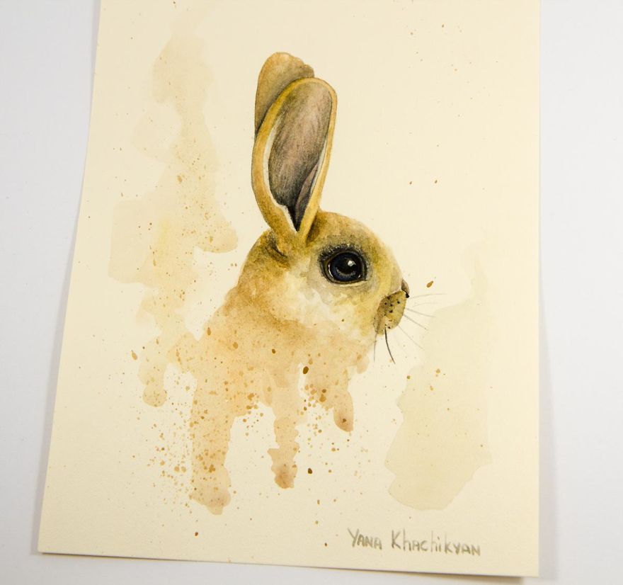 Beautiful Watercolor Animals Drawn By Russian Artist Yana Khachikyan Beautiful Watercolor Animals Drawn By Russian Artist Yana Khachikyan