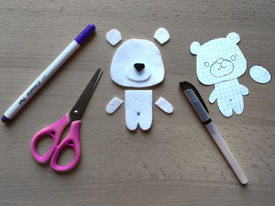 How To Sew A Felt Polar Bear Explained In 12 Simple Steps How To Sew A Felt Polar Bear Explained In 12 Simple Steps
