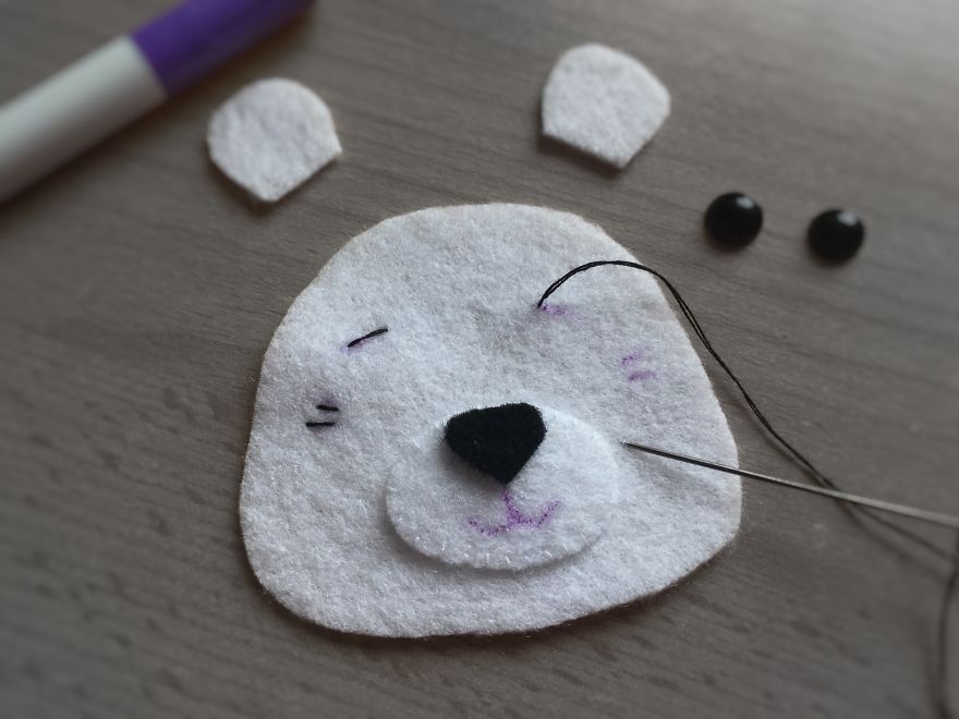 How To Sew A Felt Polar Bear Explained In 12 Simple Steps How To Sew A Felt Polar Bear Explained In 12 Simple Steps