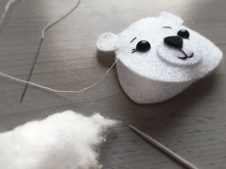 How To Sew A Felt Polar Bear Explained In 12 Simple Steps How To Sew A Felt Polar Bear Explained In 12 Simple Steps
