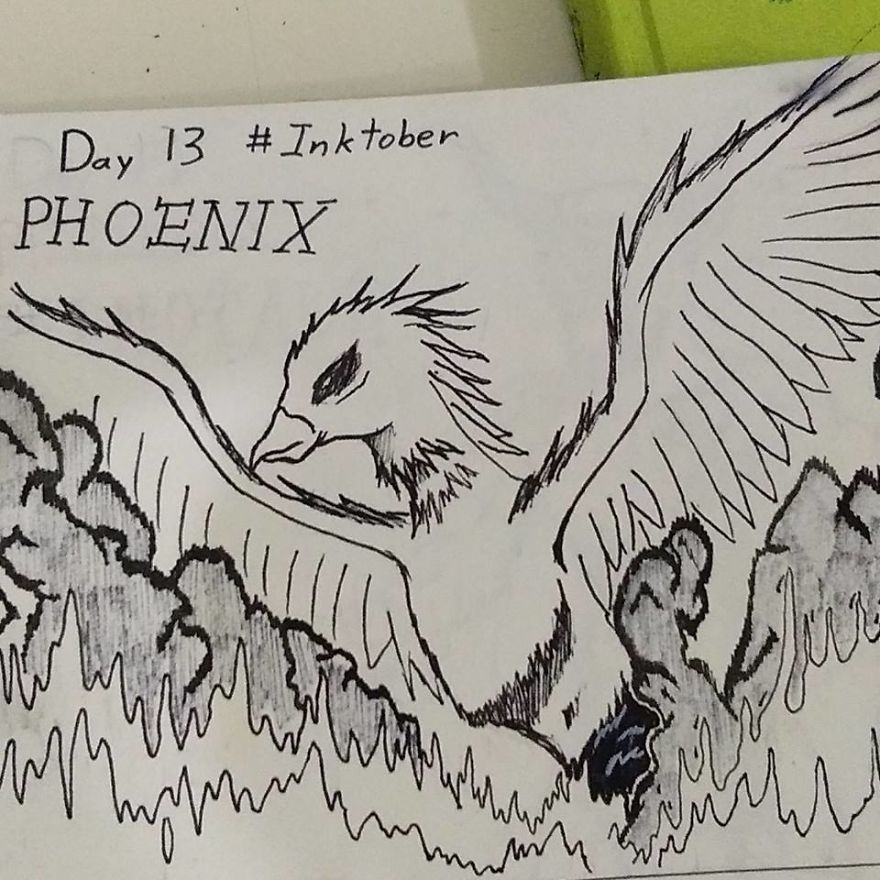 I Illustrated 31 Monsters From Many Cultures, Folklore And Myths In Inktober