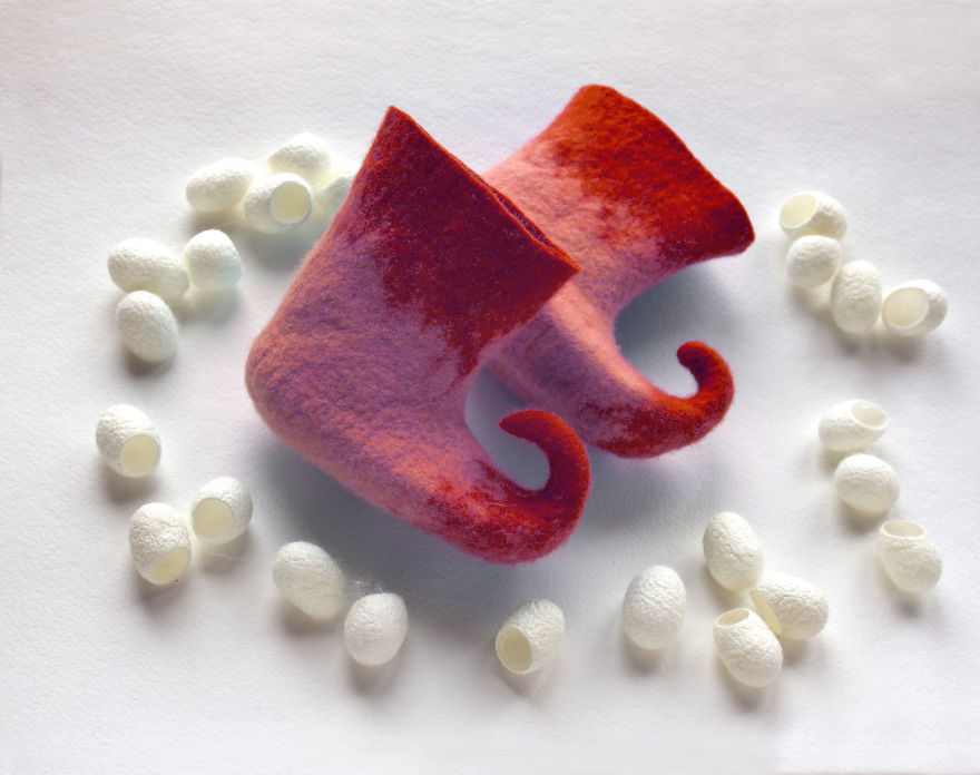 Felted Elf Booties That Every Baby Want