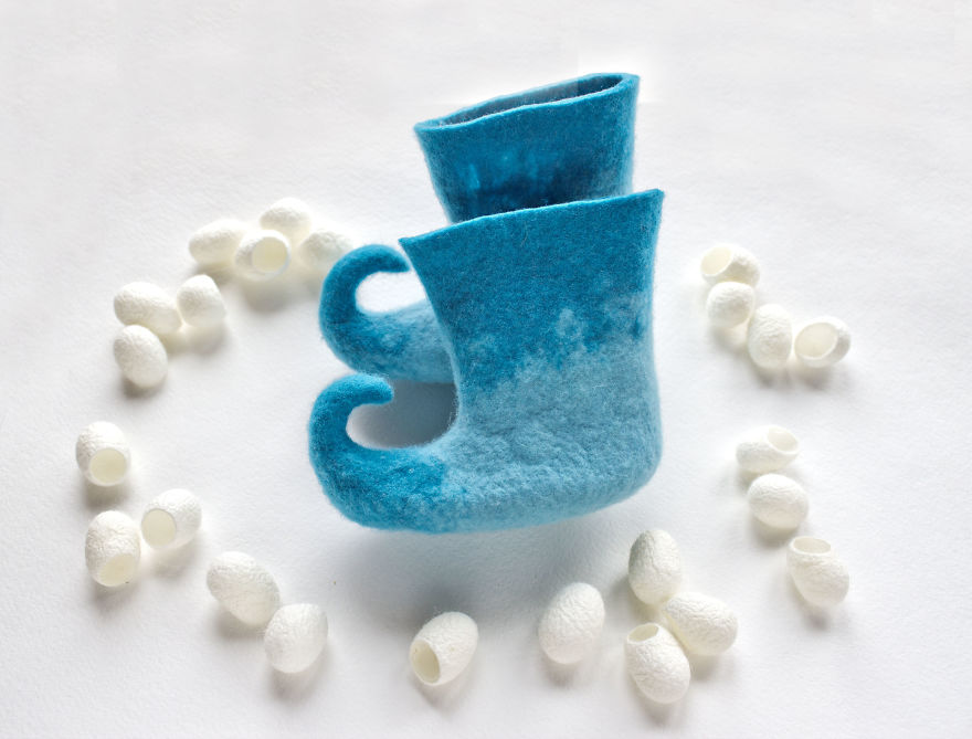 Felted Elf Booties That Every Baby Want