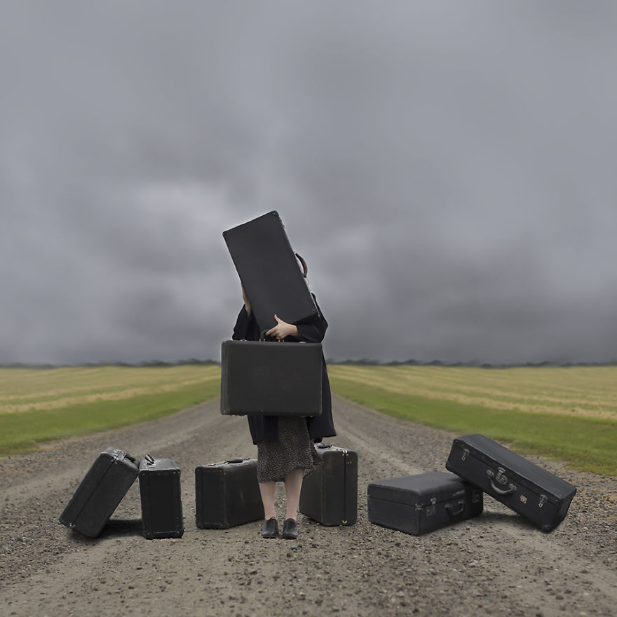 I Use Photoshop To Create Images That Are Minimal And Surreal