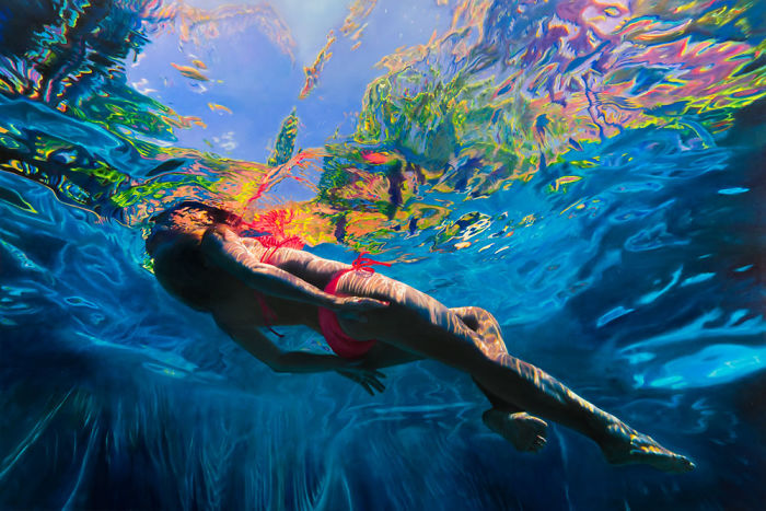 Underwater Figurative Realism Of Matt Story