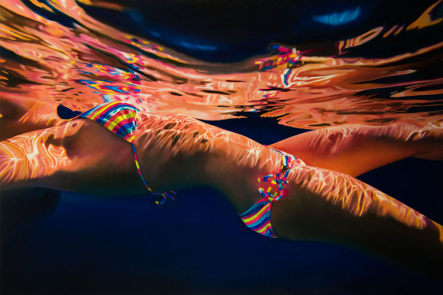 Underwater Figurative Realism Of Matt Story