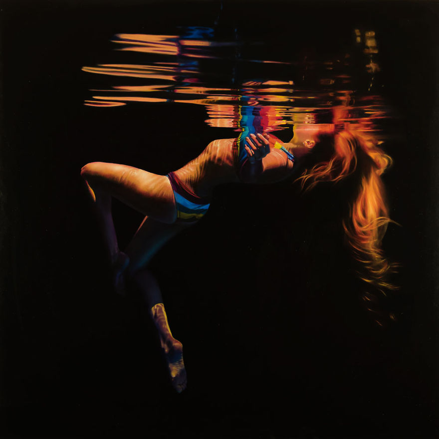 Underwater Figurative Realism Of Matt Story