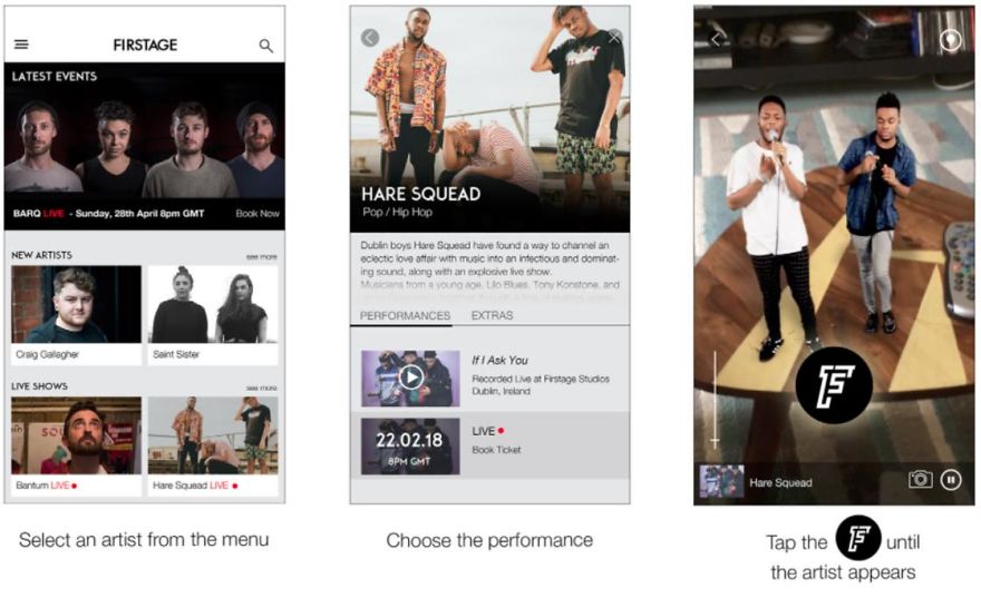 Firstage, The App That Puts Musicians Inside Your Home Thanks To Augmented Reality Firstage, The App That Puts Musicians Inside Your Home Thanks To Augmented Reality