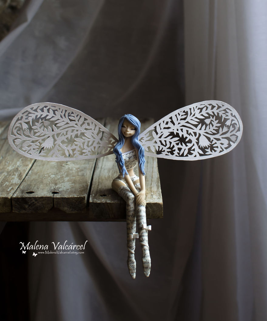 I Make Paper Miniatures And Incorporate Some Of Them To My Book Sculptures