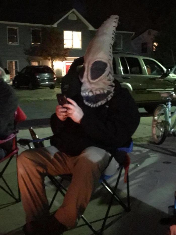 Even Oogie Boogie Dresses Down And Chills Out Sometimes.