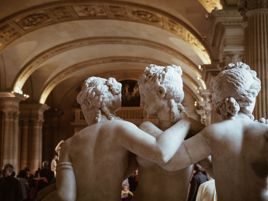 I Went To The Louvre In Paris And Took Some Pictures