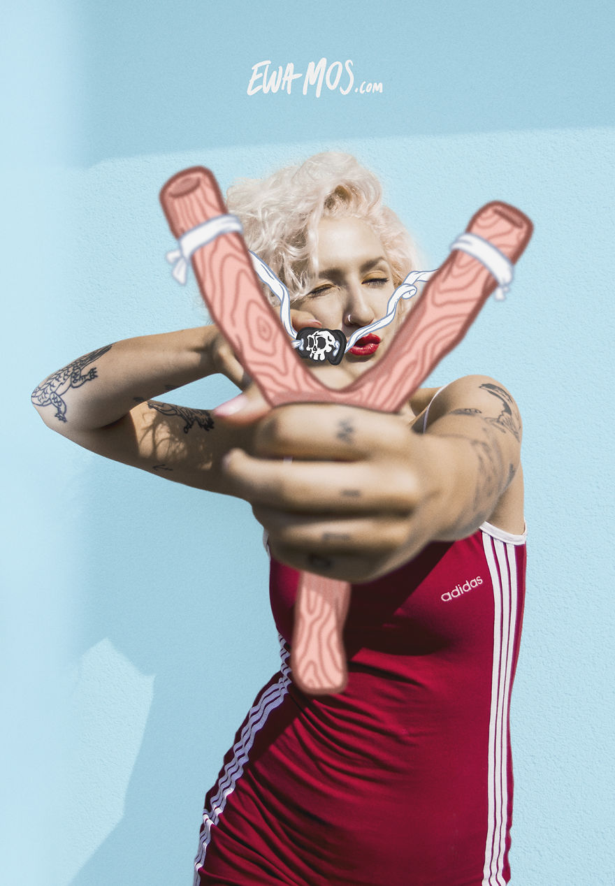 I Love To Combine Photography With Illustration And Create New Universe!