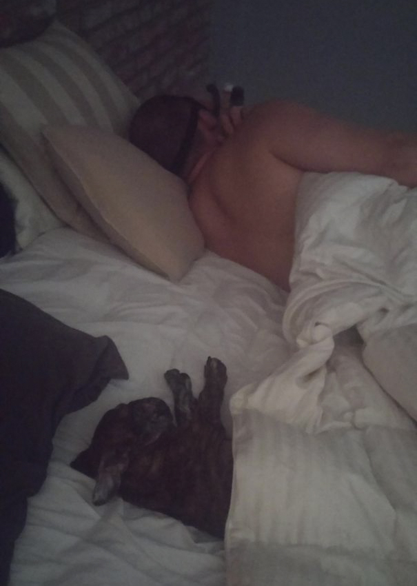 My Boyfriend Tucks Norm Into My Spot When I'm Not There