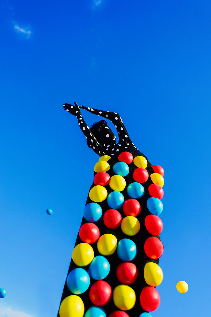 I Made Costumes And Flew To An Island To Make Surreal Space Selfportraits I Made Costumes And Flew To An Island To Make Surreal Space Selfportraits