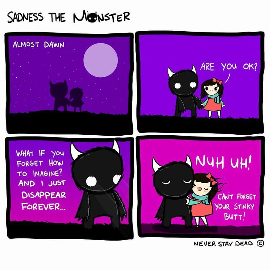 Meet Sadness The Monster, My Greatest Enemy And Savior