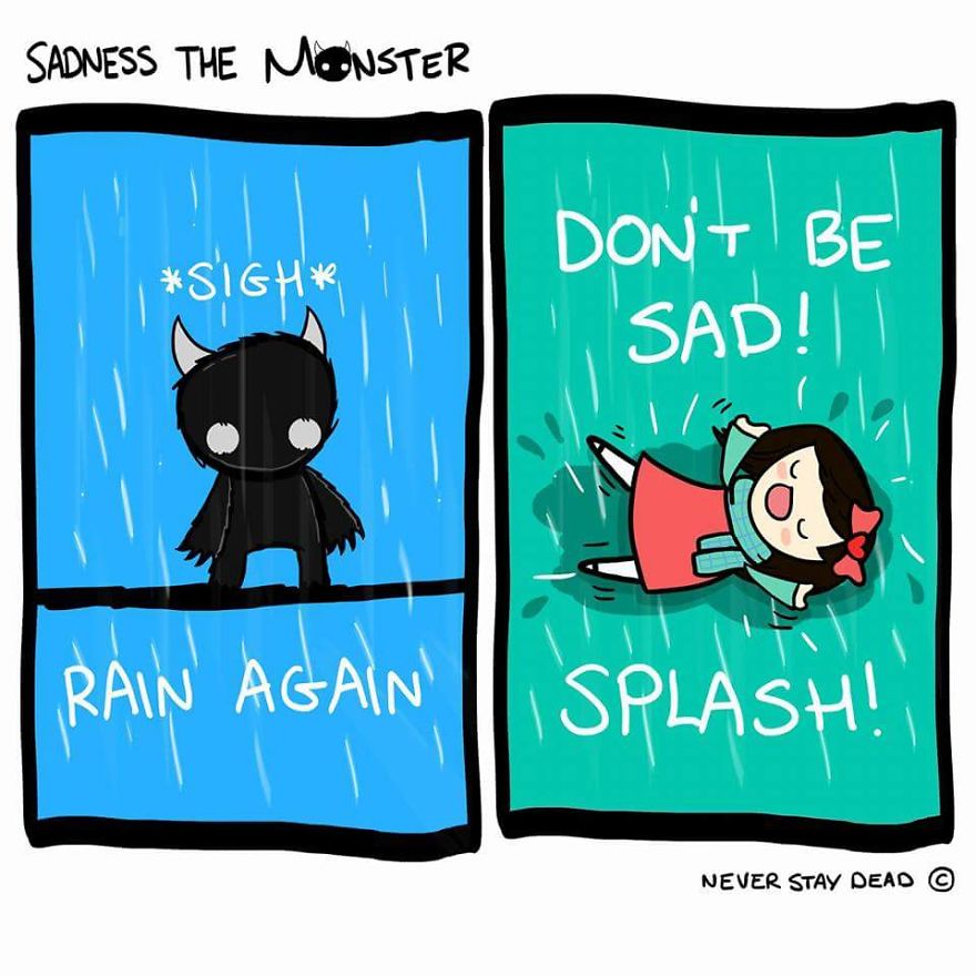 Meet Sadness The Monster, My Greatest Enemy And Savior