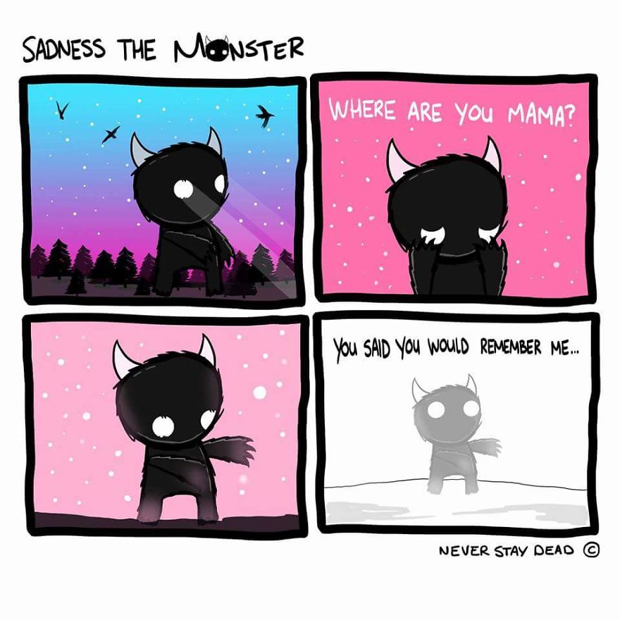 Meet Sadness The Monster, My Greatest Enemy And Savior