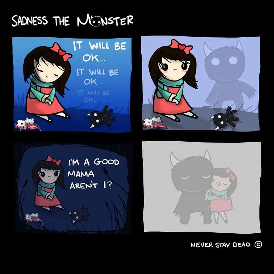 Meet Sadness The Monster, My Greatest Enemy And Savior Meet Sadness The Monster, My Greatest Enemy And Savior