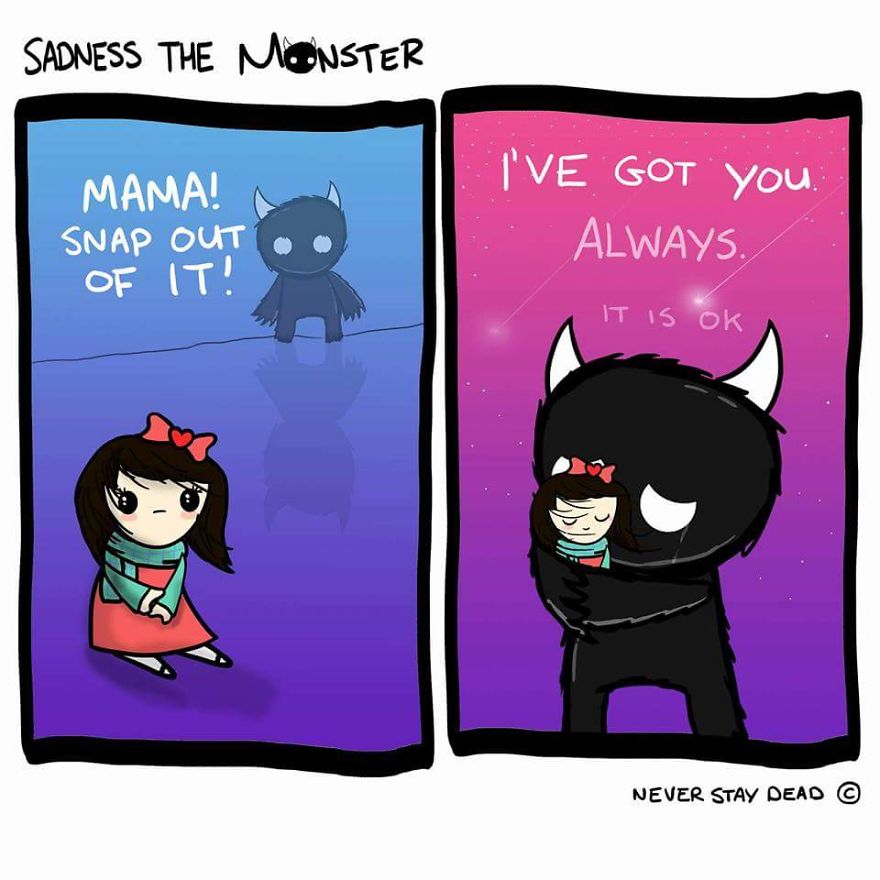 Meet Sadness The Monster, My Greatest Enemy And Savior