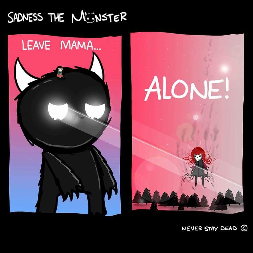 Meet Sadness The Monster, My Greatest Enemy And Savior Meet Sadness The Monster, My Greatest Enemy And Savior