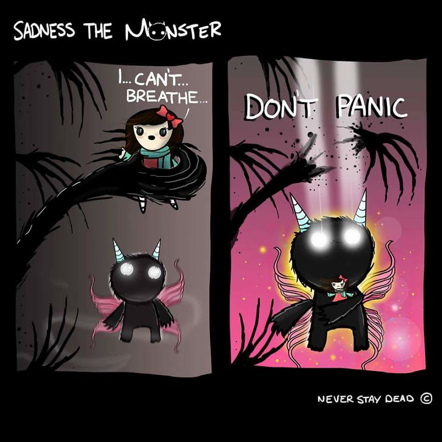 Meet Sadness The Monster, My Greatest Enemy And Savior