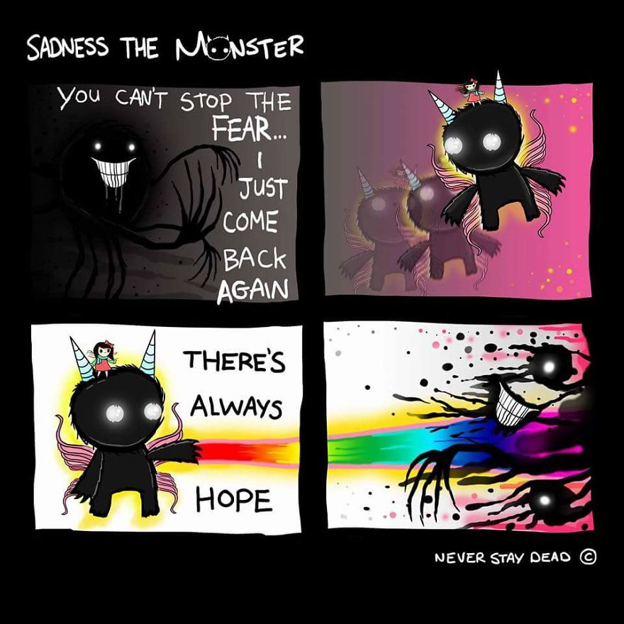 Meet Sadness The Monster, My Greatest Enemy And Savior