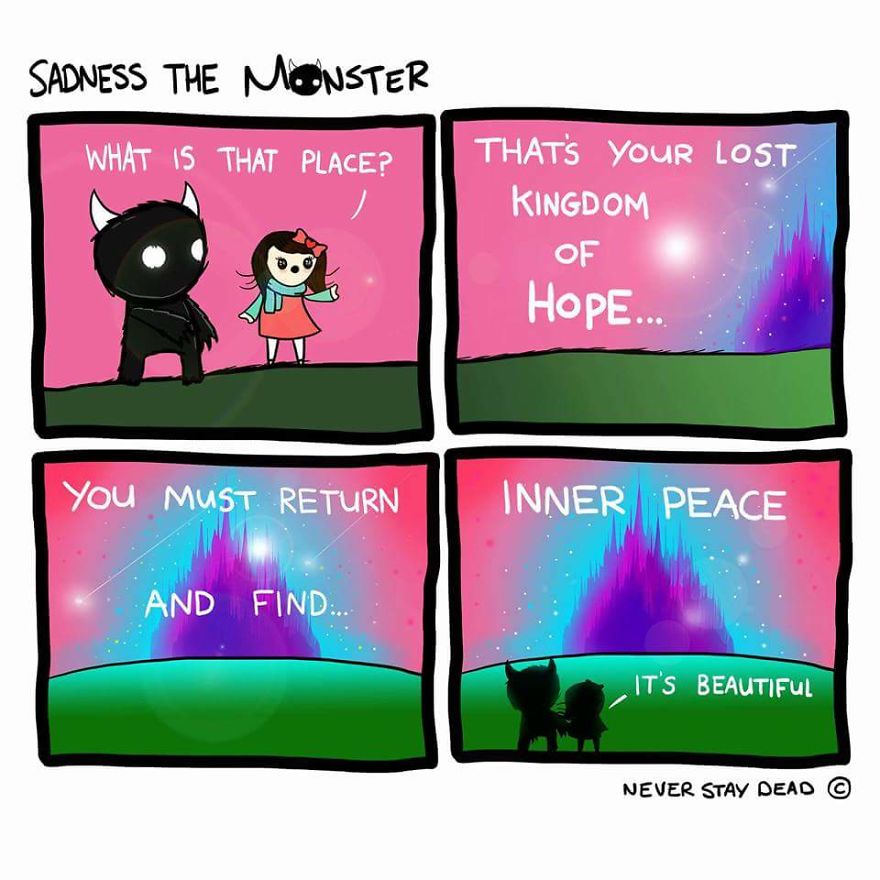 Meet Sadness The Monster, My Greatest Enemy And Savior