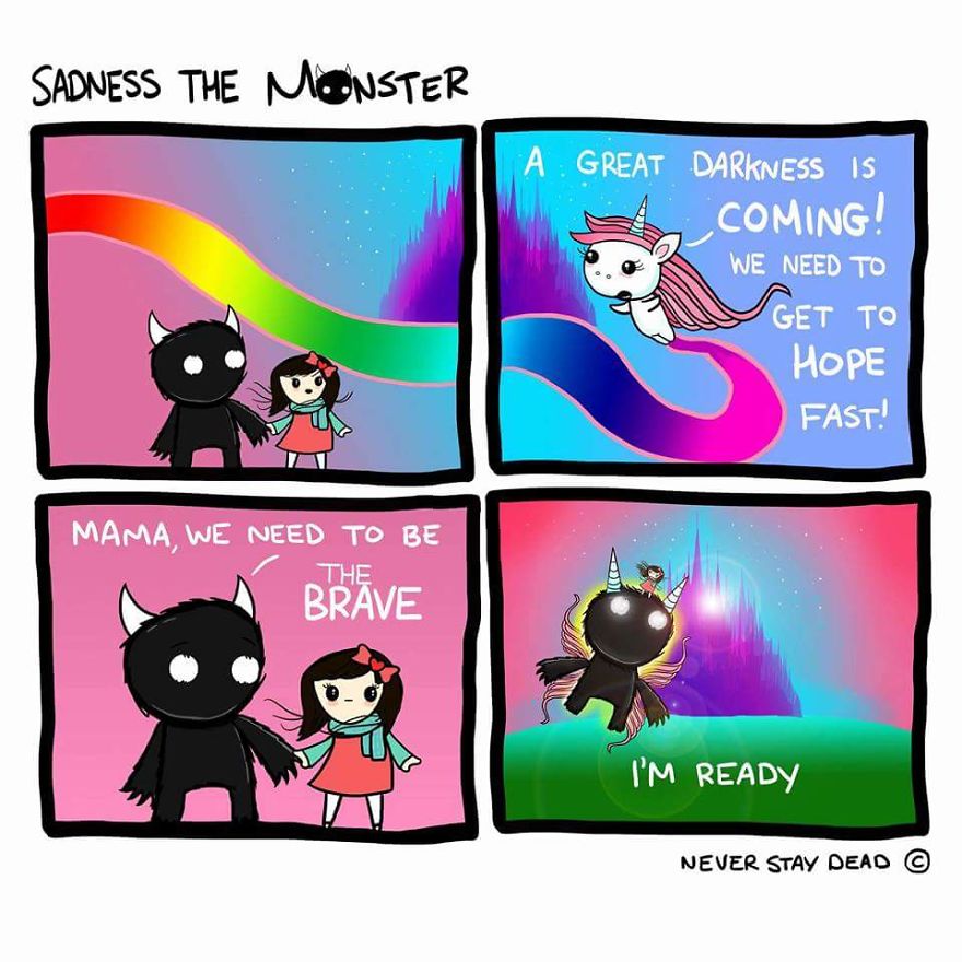 Meet Sadness The Monster, My Greatest Enemy And Savior