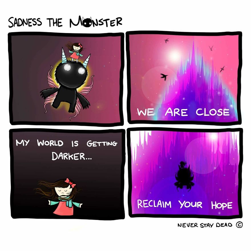 Meet Sadness The Monster, My Greatest Enemy And Savior