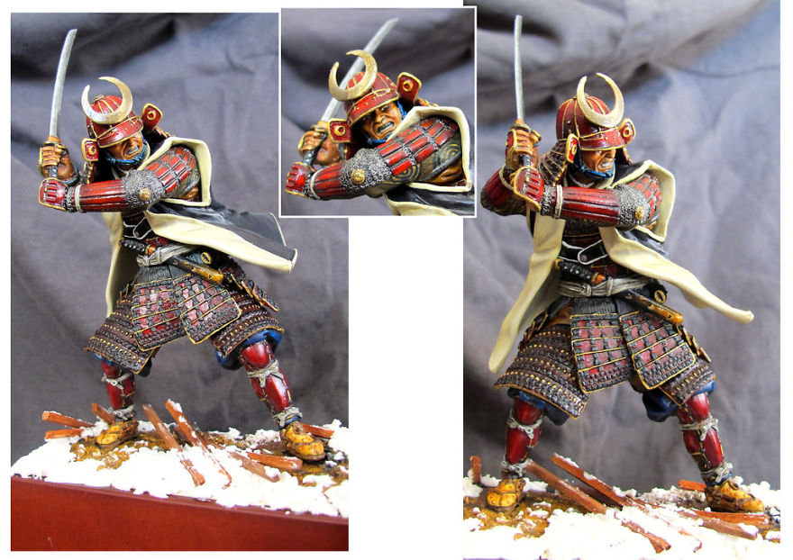 Samurai Uses His Patience Skills To Paint Miniatures And Make Superhero Comics