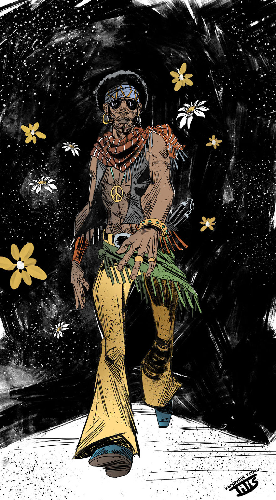 Samurai Uses His Patience Skills To Paint Miniatures And Make Superhero Comics Samurai Uses His Patience Skills To Paint Miniatures And Make Superhero Comics