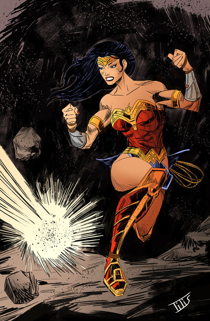 Samurai Uses His Patience Skills To Paint Miniatures And Make Superhero Comics Samurai Uses His Patience Skills To Paint Miniatures And Make Superhero Comics