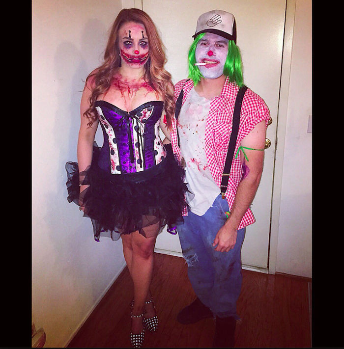 Horror Clown Couple