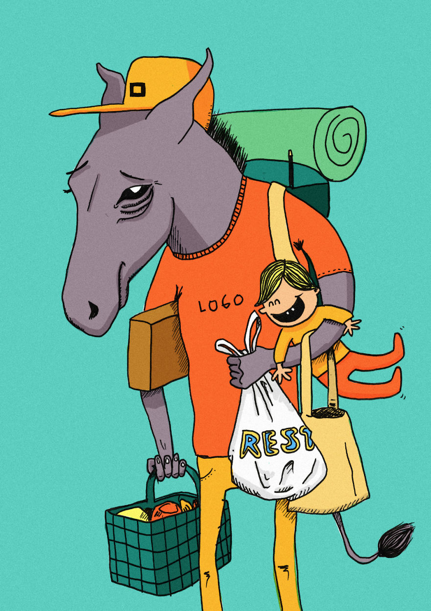 Dads Are Mules. Everyone Knows That