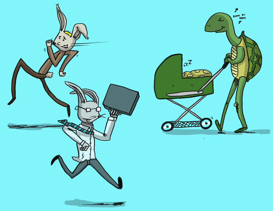 Be A Turtle In A World Of Hares