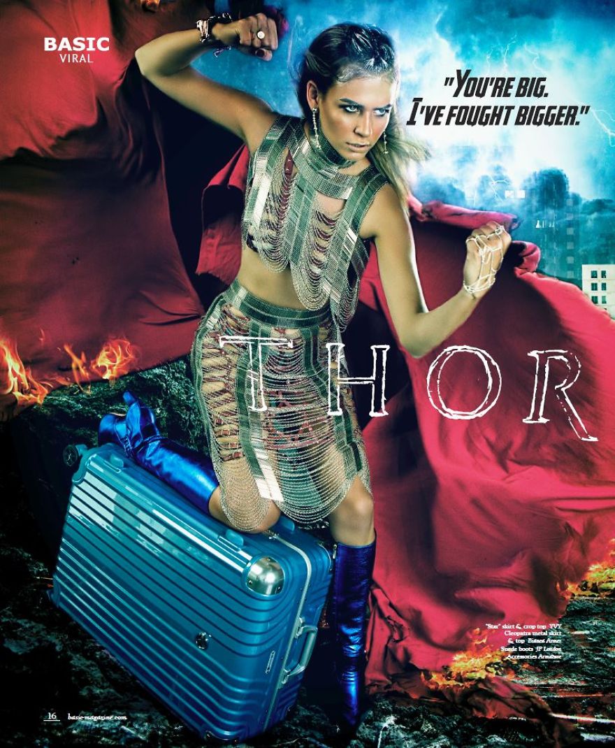 Famous Marvel Characters Re Imagined As Female Superheroes