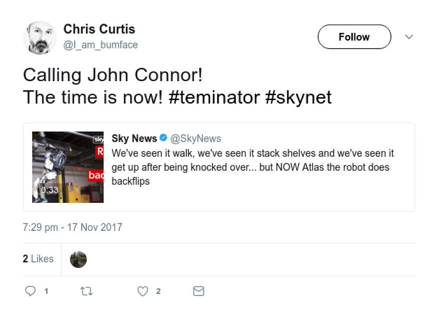 This Robot Pulled Off An Impossible Backflip And The Internet Goes Nuts, Predicting The Rise Of Terminators