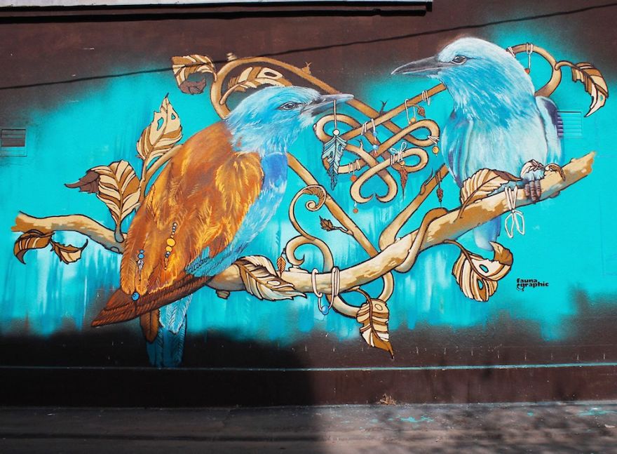 Faunagraphic (Uk) X Urban Collectors / 2017 / Intrarea Ovidiu 1