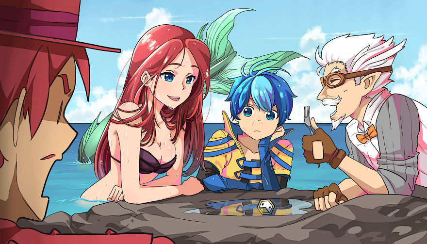 What If Disney Cartoons Were Anime? Artist Shows What It Would Look Like In Incredible Illustrations