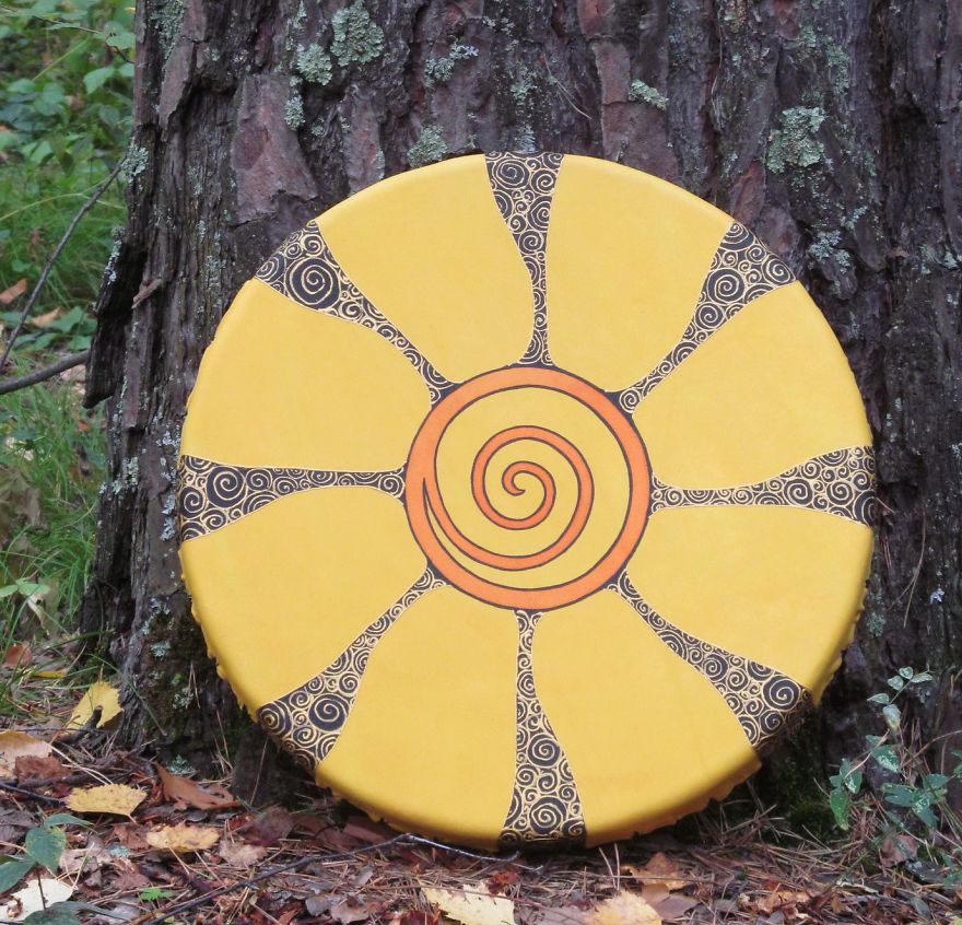 Savage Aesthethics: A Married Couple Recreates Amazingly Beautiful Ritual Siberian Drums