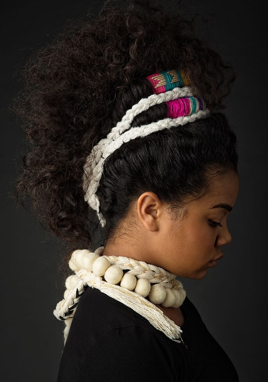 Baroque-Inspired Portraits Of Black Girls Highlight Their Amazing Natural Hair So Other Girls Would Stop Hiding It