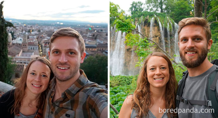 The Travel Beard: 3 Month Before & After