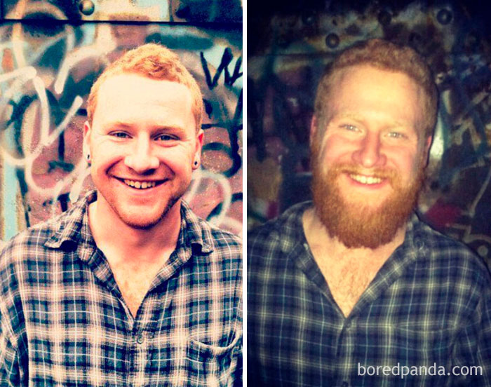 Before And After Why Shave Winter